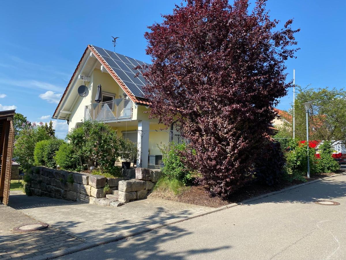 Ferienwohnung Messmer Mit Terrasse Heiligenborn Exterior foto