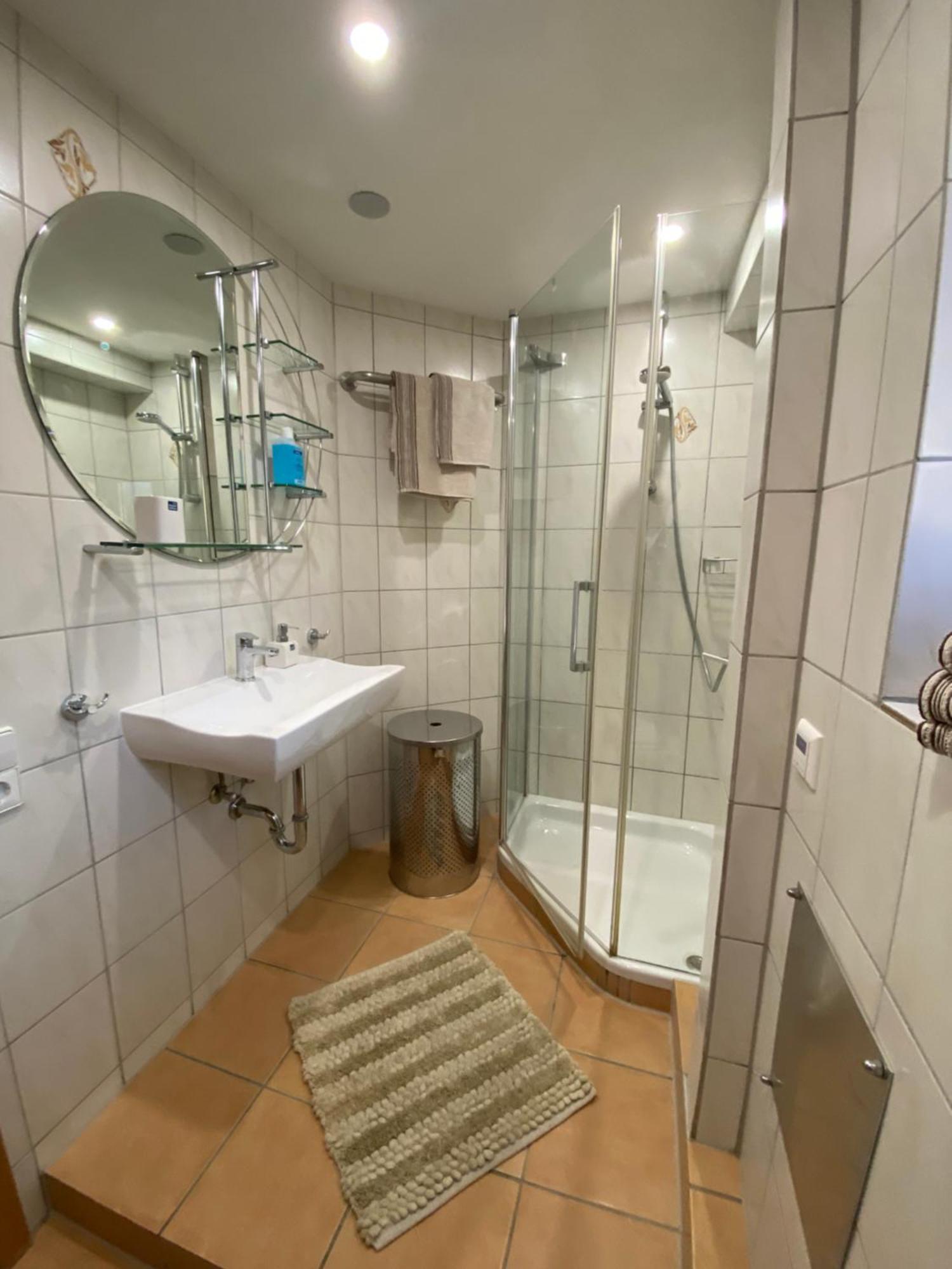Ferienwohnung Messmer Mit Terrasse Heiligenborn Exterior foto